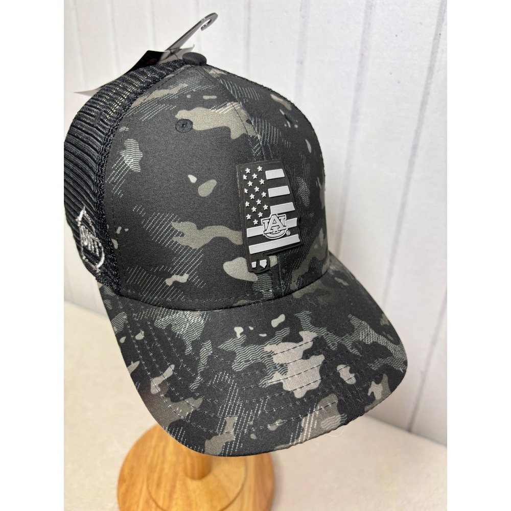 Top of the World Black Ole Miss Rebels OHT Military Appreciation Midnight Hat